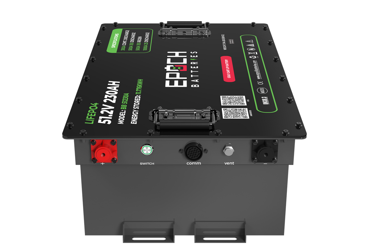 48V 230Ah Golf Cart Battery Complete Kit - Lithium (LiFePO4)