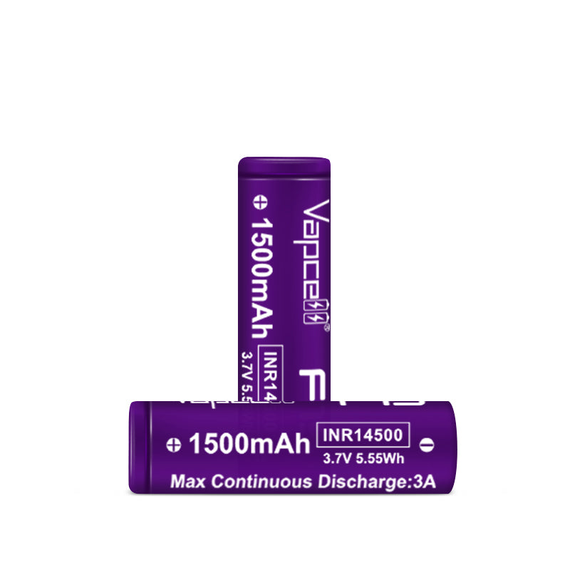 Vapcell 14500 F15 1500mAh 3A Battery Vapcell 14500 F15 1500mAh 3A Battery