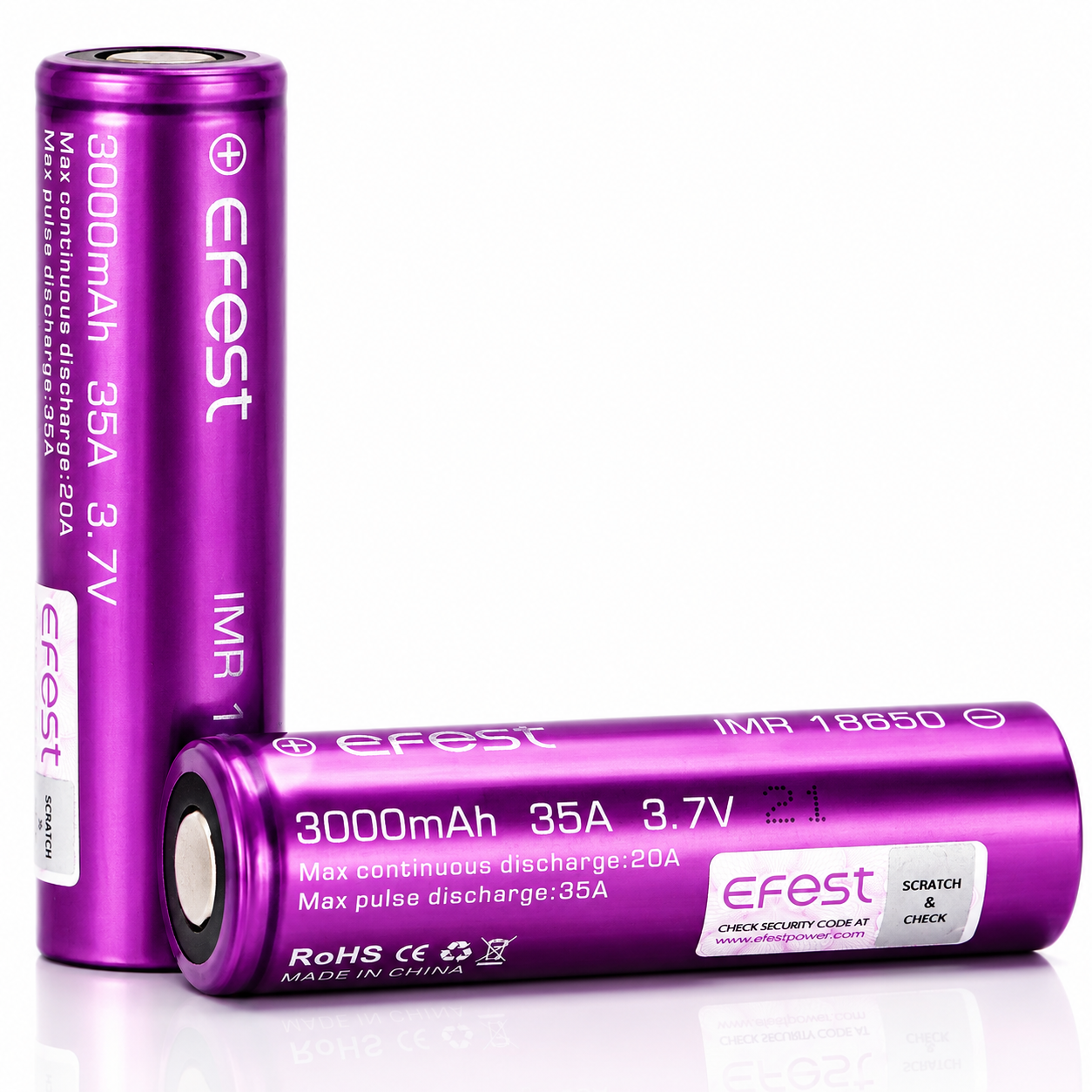 Efest 18650 3000mAh Battery - 20A/35A