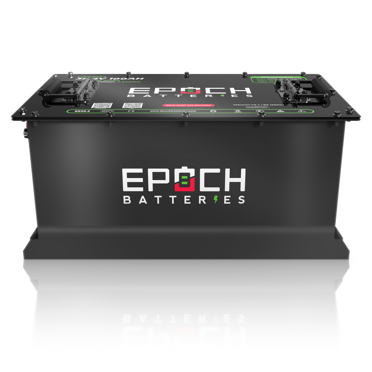 36V 100Ah Golf Cart Battery Complete Kit - Lithium (LiFePO4)