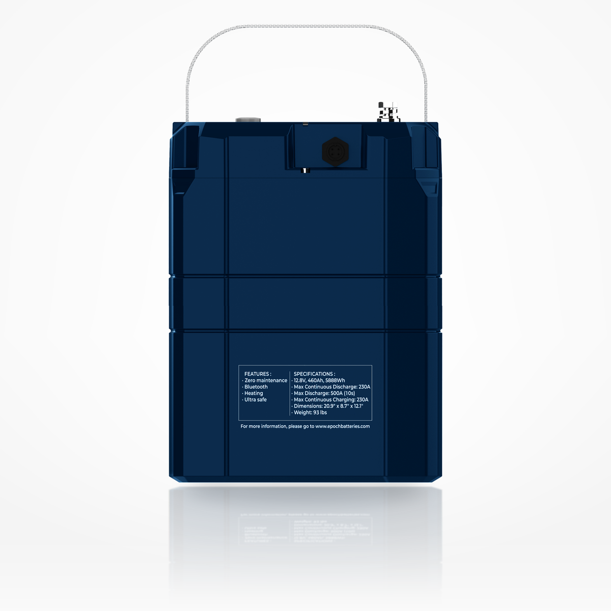 12V 460Ah V2-T Elite Series LiFePO4 Battery (5.89kWh)