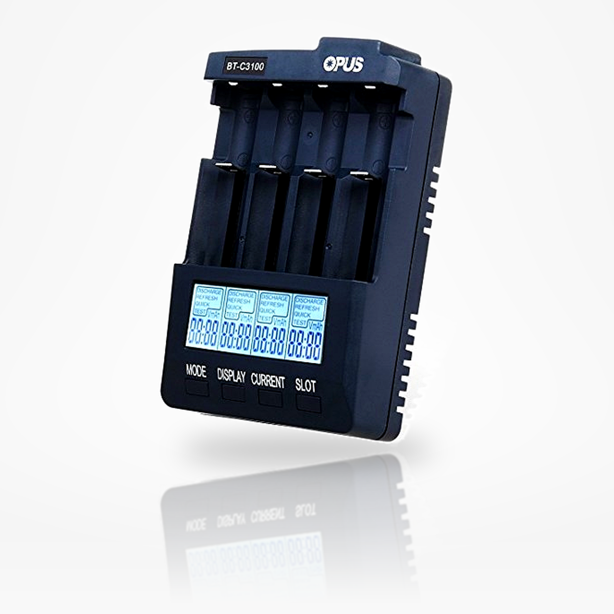 Opus BT-C3100 v2.2 4 Bay Digital Battery Charger