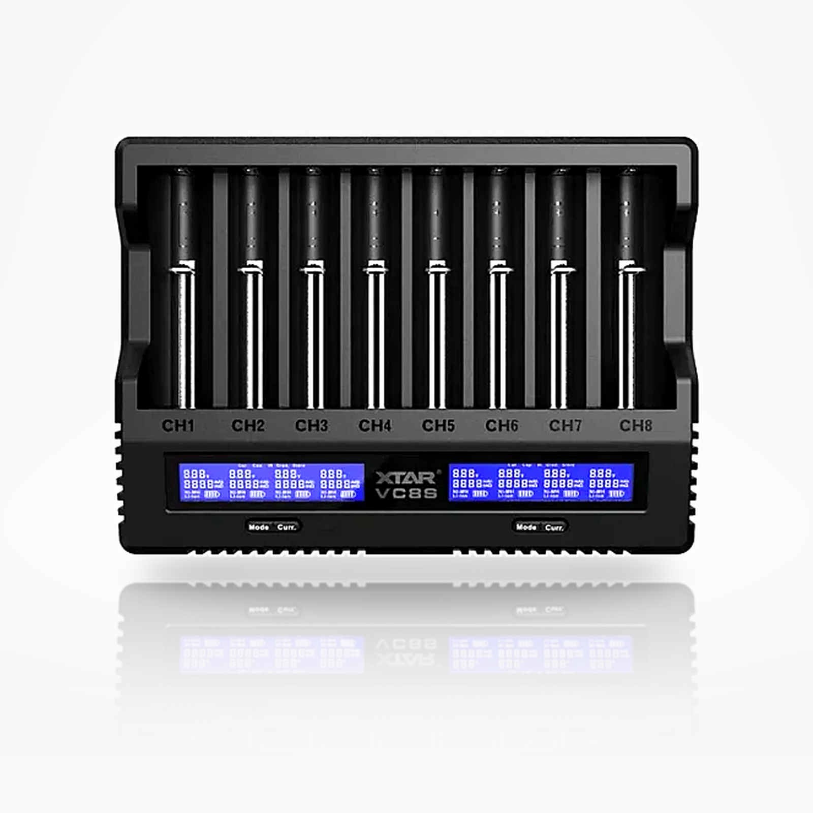 XTAR VC8S SET - 8 Bay Smart Li-ion Battery Charger