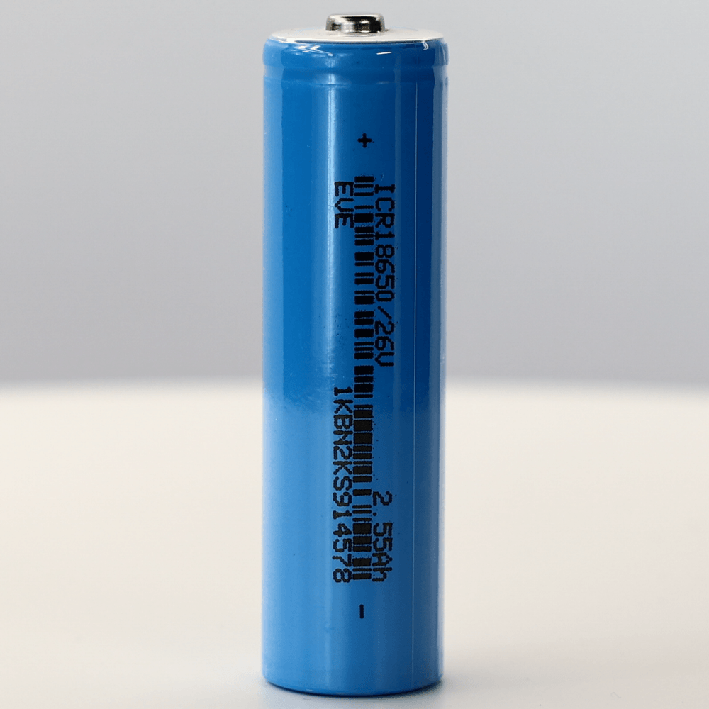 EVE 26V 18650 2550mAh 7.5A - Button Top Battery