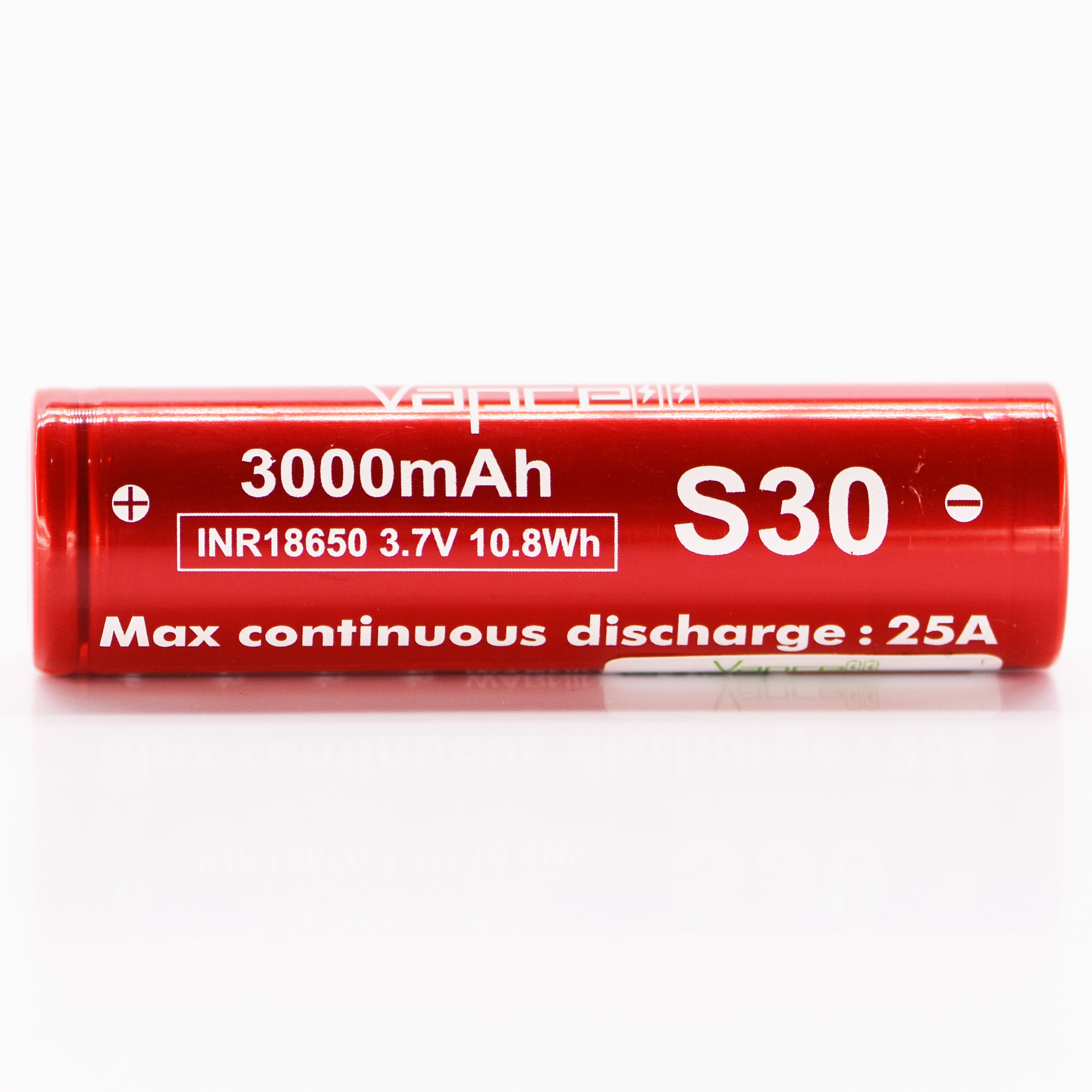 Vapcell S30 18650 3000mAh 25A Battery