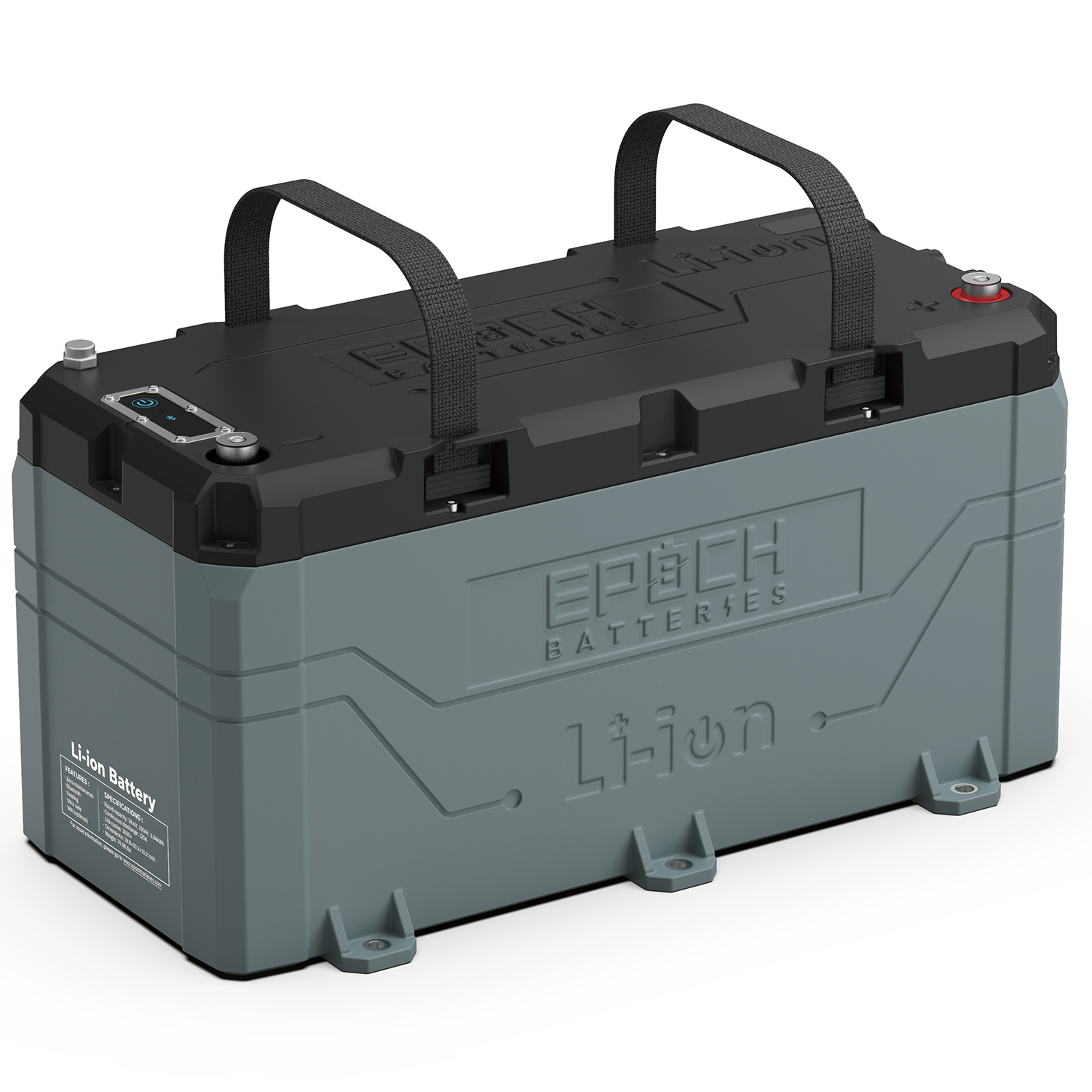 36V 100Ah | Heated & Bluetooth | LiFePO4 Battery - Epoch Batteries