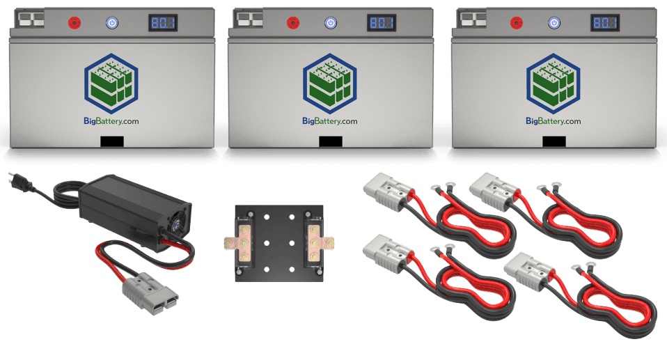 BigBattery 72V 84Ah FALCON - Golf Cart Complete Kit