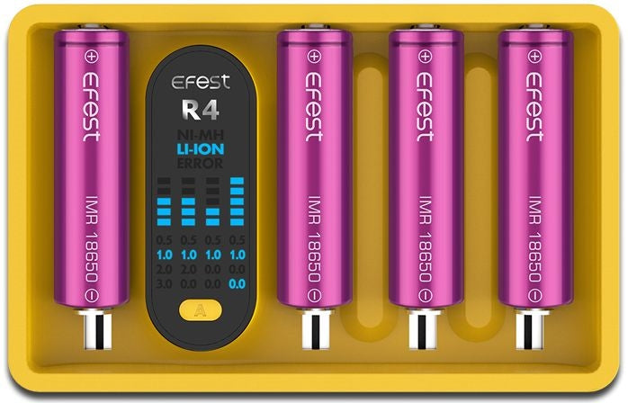 Efest iMate R4 Intelligent QC Battery Charger