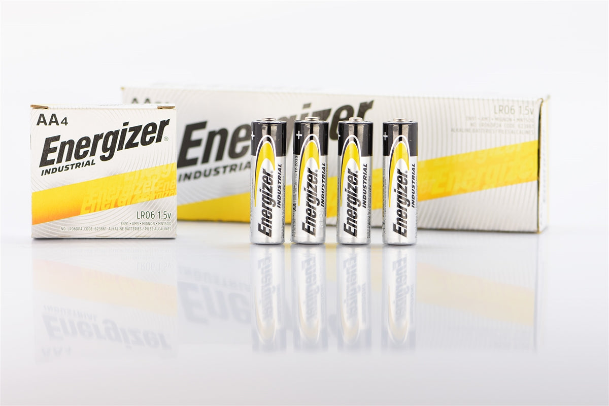 Energizer Industrial AA 1.5V Alkaline Battery EN91 - 24 Pack