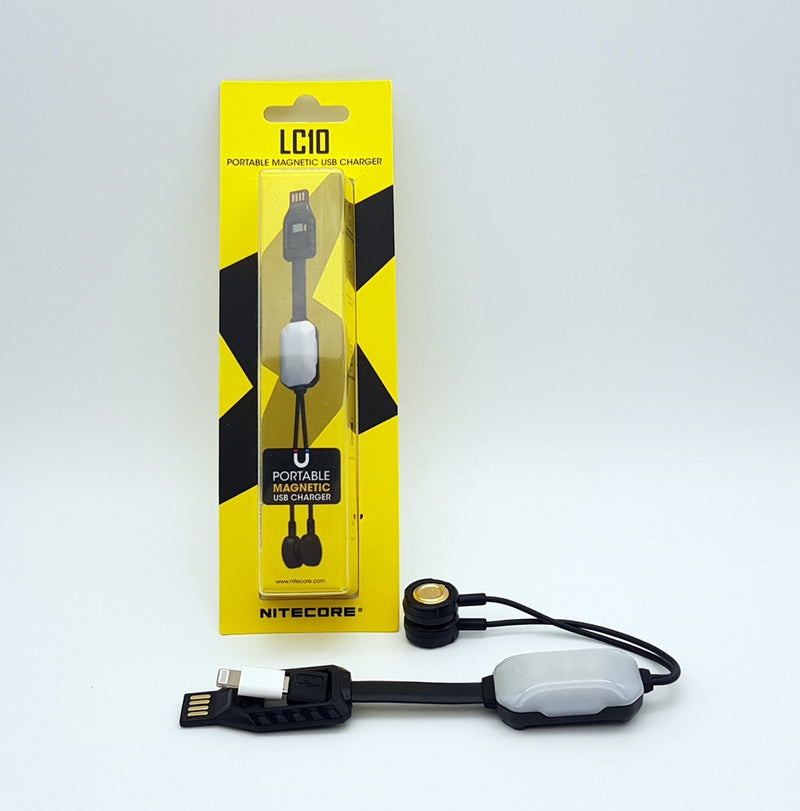 Nitecore LC10 Magnetic USB Powerbank and Charger