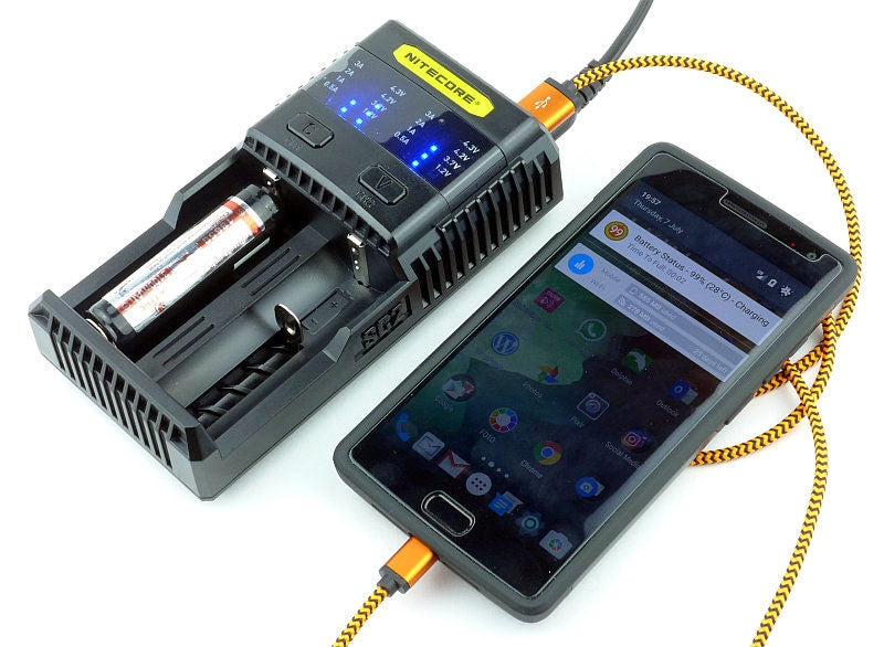 Nitecore SC2 - 2 Bay Superb Battery Charger