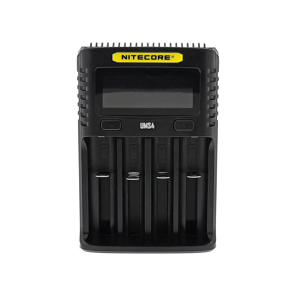Nitecore UMS4 4 Bay Superb LCD Battery Charger
