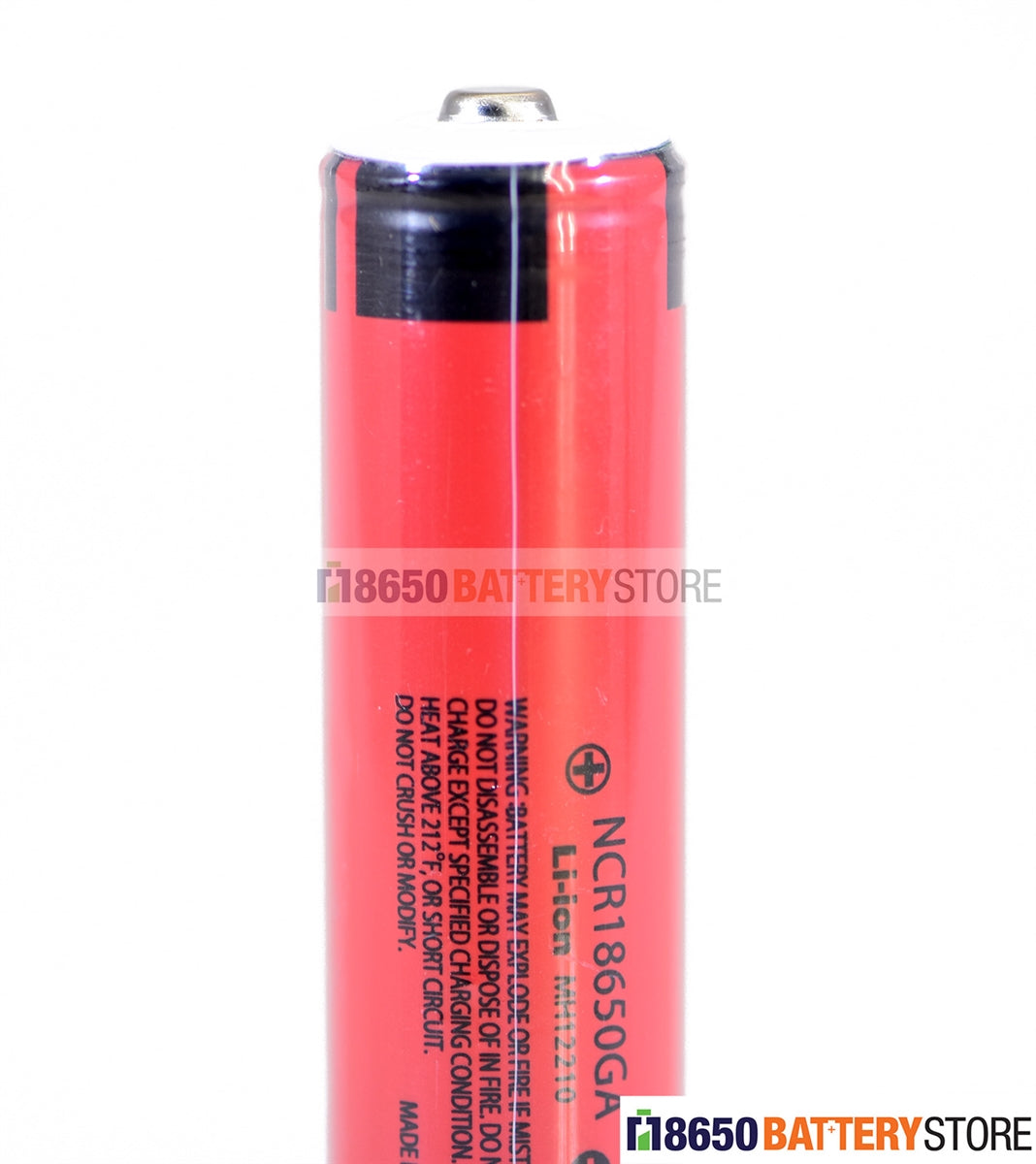 Sanyo NCR18650GA 3500mAh 10A - Button Top Battery