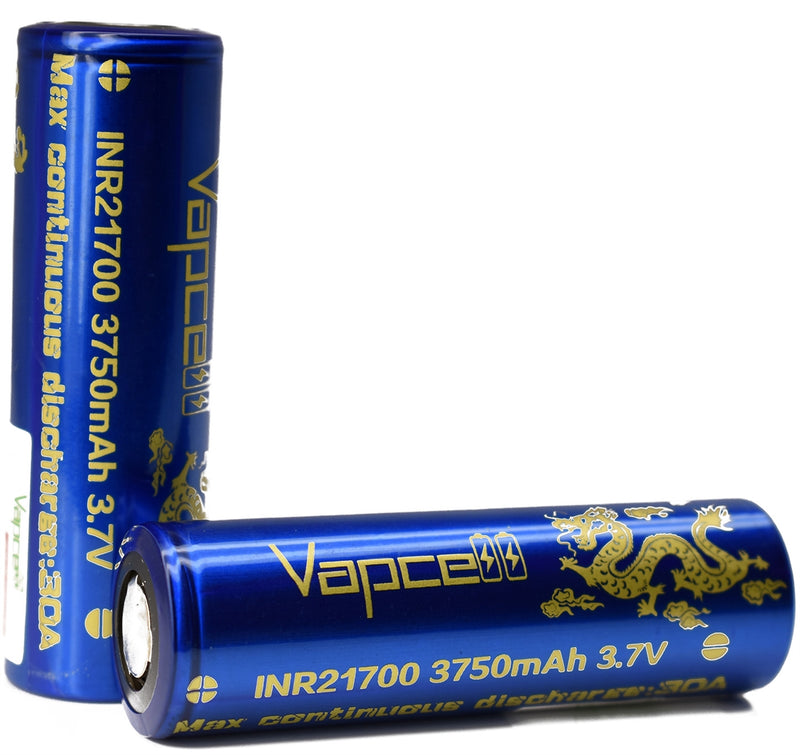 Vapcell 21700 3750mAh 30A Battery