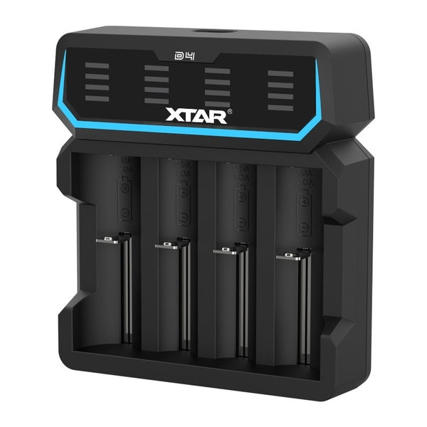XTAR D4 4 Bay Quick Battery Charger