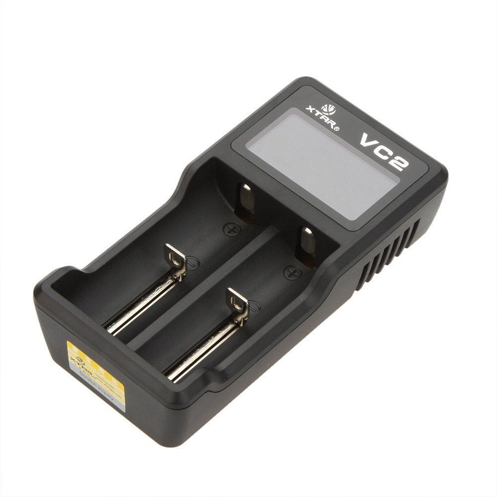 XTAR VC2 2 Bay Digital Battery Charger