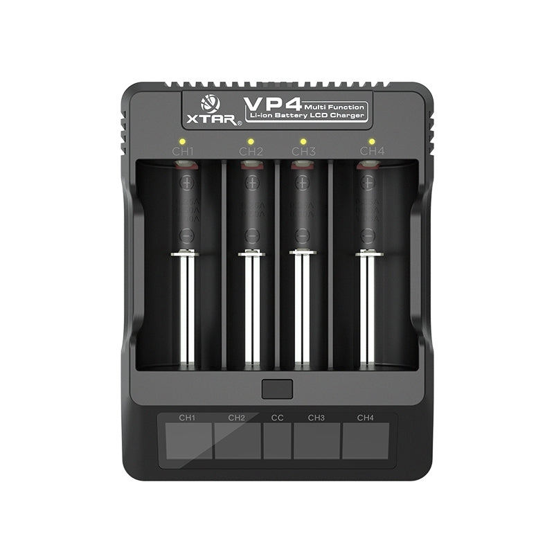 XTAR VP4 4 Bay LCD Battery Charger XTAR VP4 4 Bay LCD Battery Charger