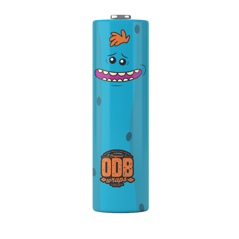 small blue vape ODB Little Blue 18650 Battery Wraps - Pack of 4