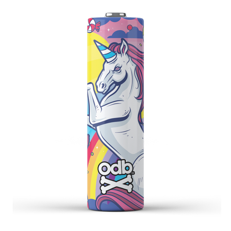 ODB I'm a MF Unicorn 18650 Battery Wraps - Pack of 4 - 18650 Battery Store ODB I'm a MF Unicorn 18650 Battery Wraps - Pack of 4 - 18650 Battery Store