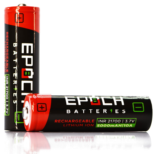 21700 Batteries: High-Drain, Flat-Top & Protected Cells