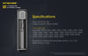 Nitecore UI1 - Portable USB Lithium Battery Charger