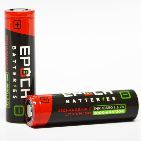 Batterie Efest e cigarette IMR 18650 3000 mAh x2