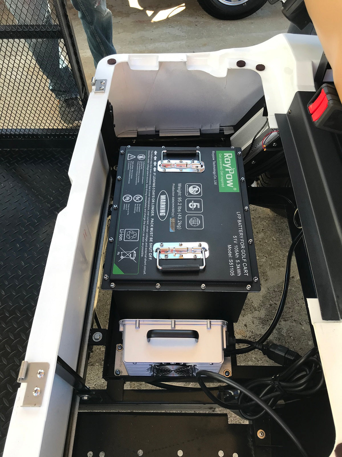 Roypow Lithium Golf Cart Batteries