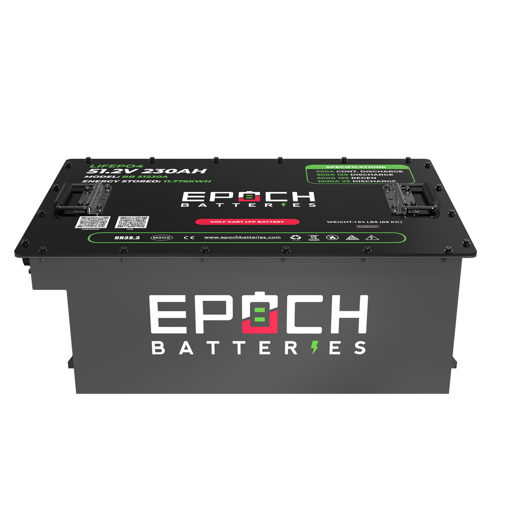 48V 230Ah - LiMax Series - Lithium (LiFePO4) Golf Cart Battery - Complete Kit