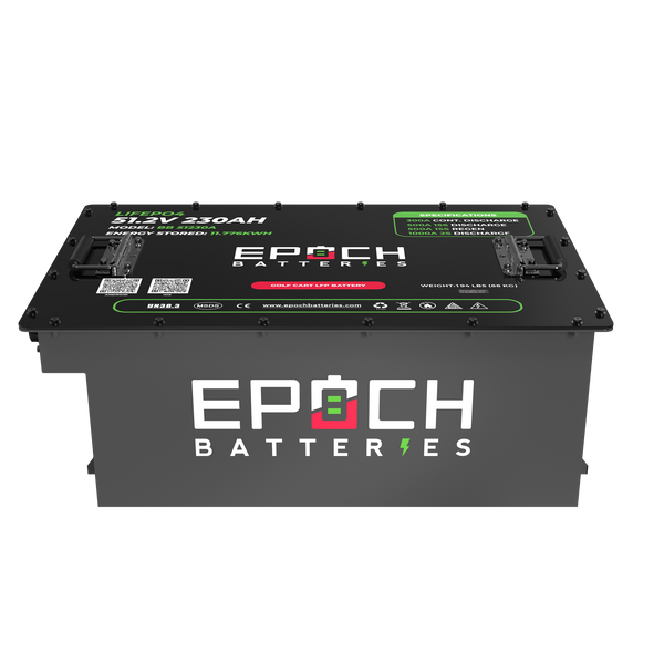48V 230Ah - LiMax Series - Lithium (LiFePO4) Golf Cart Battery - Complete Kit