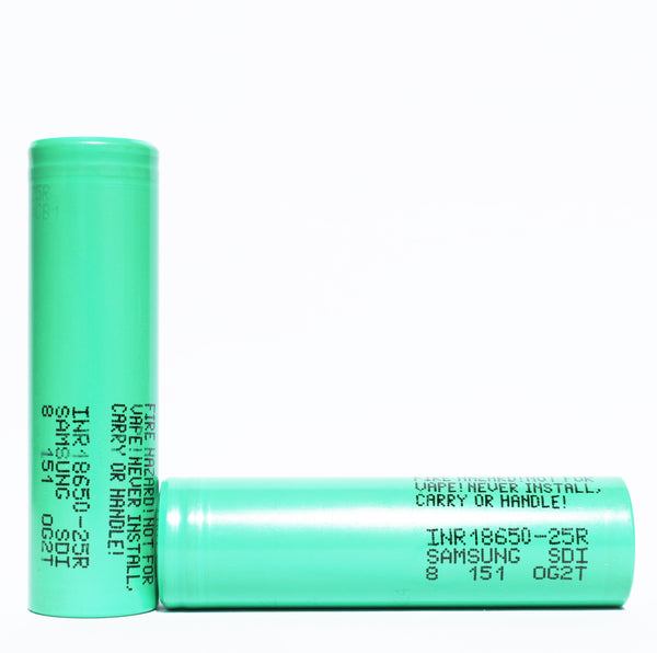 2525zoo様 Buy Samsung 25R 18650 Battery 2500mAh 20A (INR18650-25R