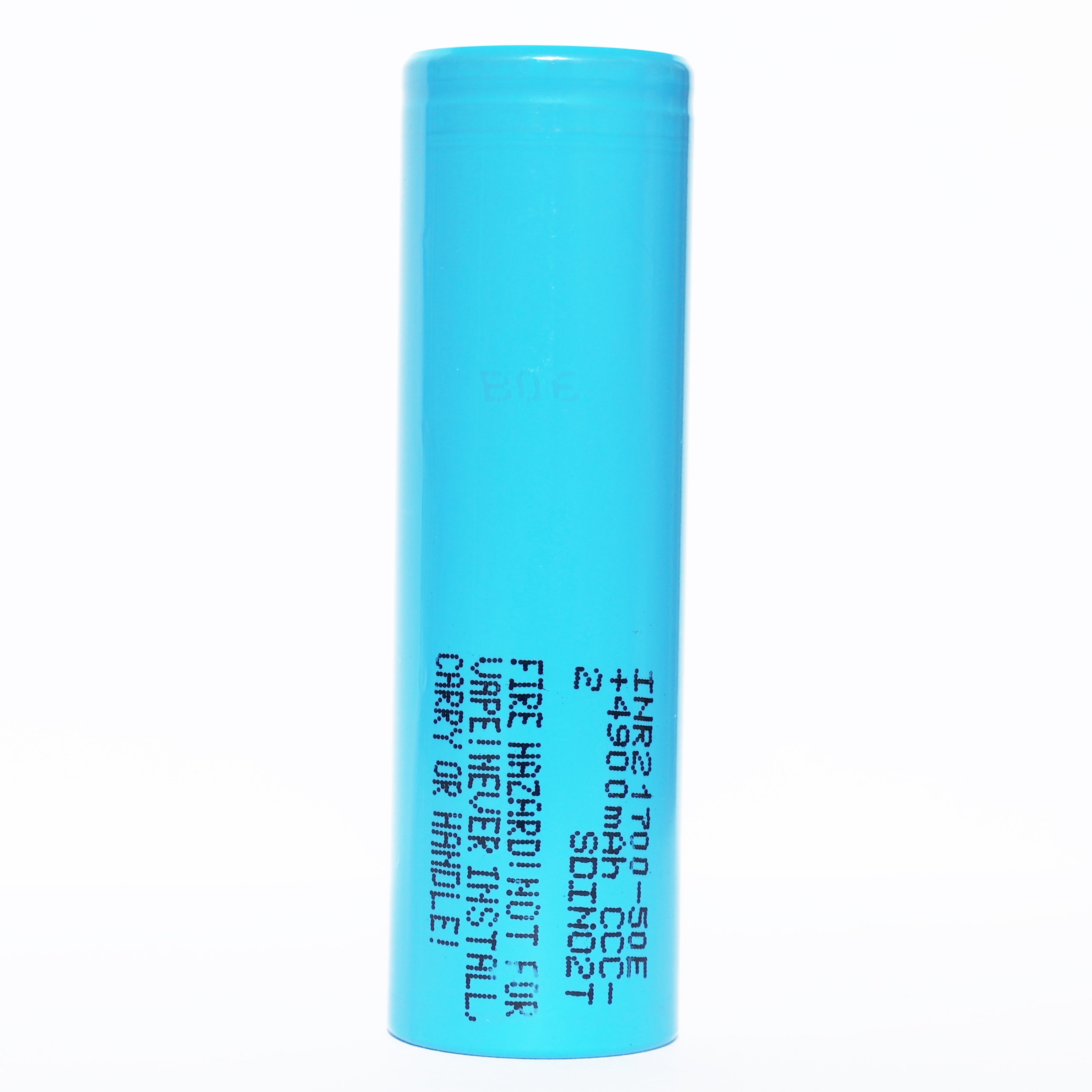 samsung 18650 vape battery Samsung 21700 3.63V 5000mAh INR21700-50E Li-ion Rechargeable Flat Top Battery