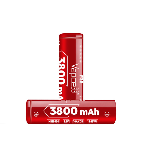 Vapcell F38 18650 3800mAh 10A Battery