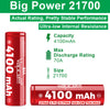 Vapcell 21700 S41 4100mAh 70A Battery