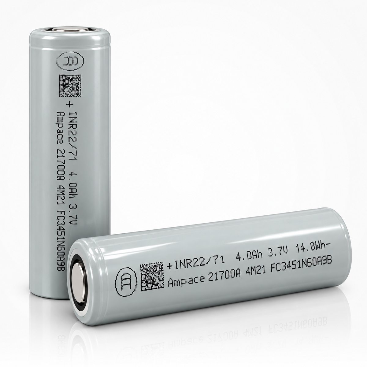 Ampace JP40 21700 4000mAh 45A Tabless Battery