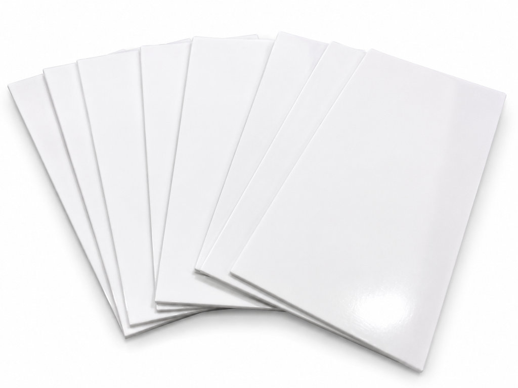 White 18650 Battery Wraps