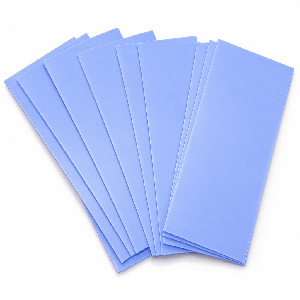 Light Blue 18650 Battery Wraps