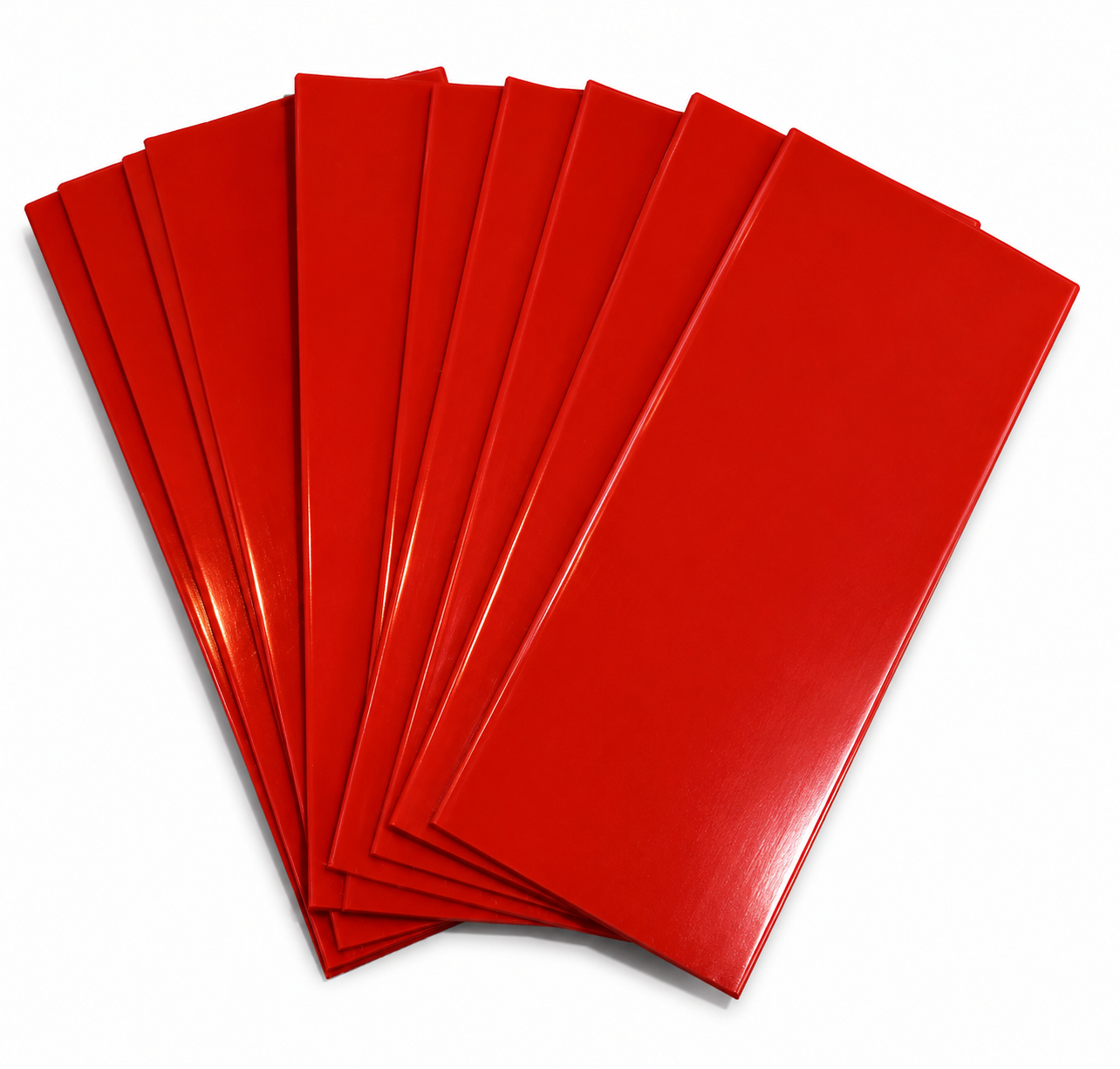 Red 18650 Battery Wraps
