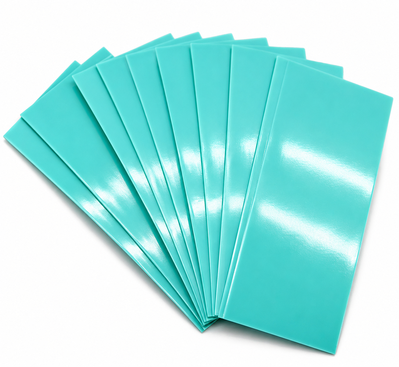 Teal 18650 Battery Wraps