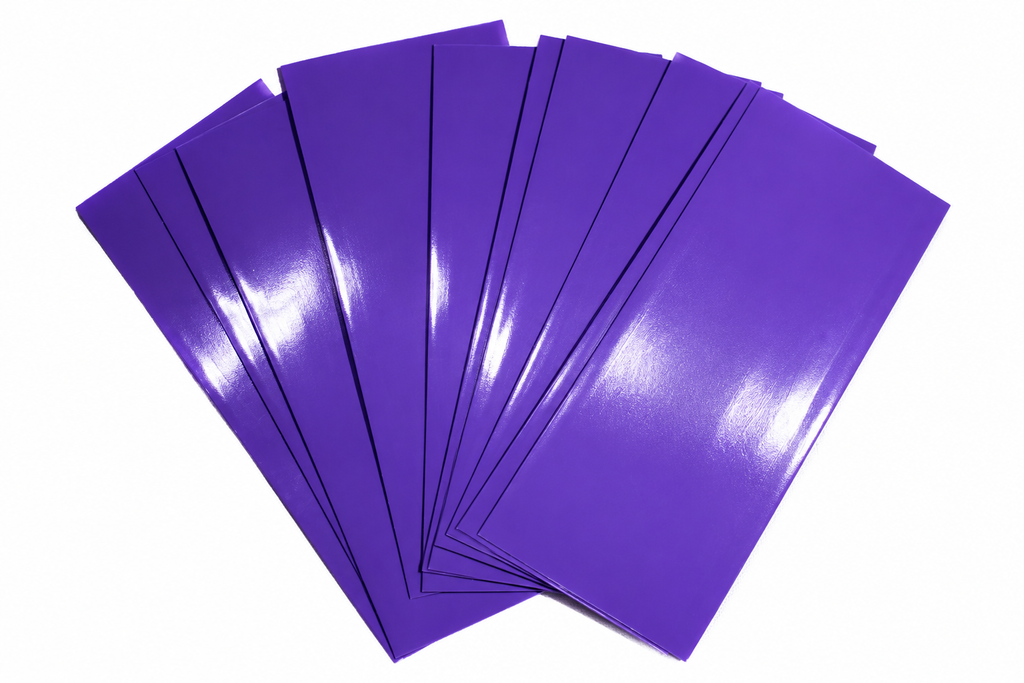 Purple 18650 Battery Wraps