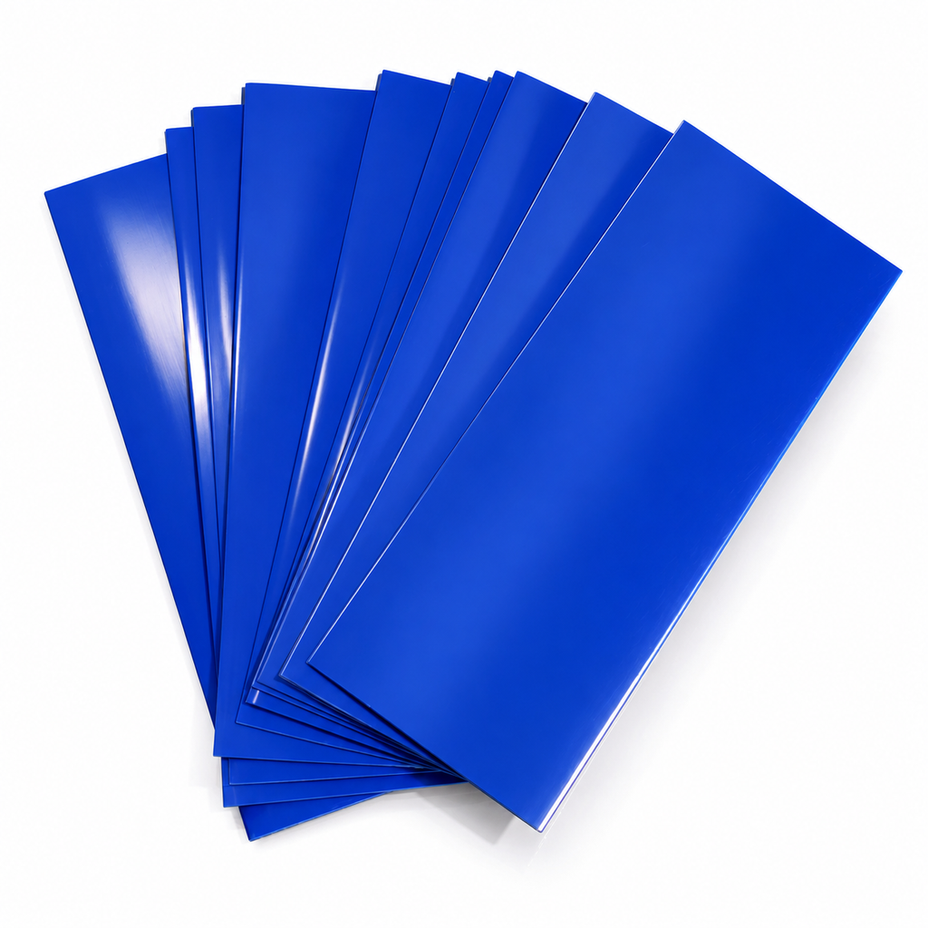Blue 18650 Battery Wraps
