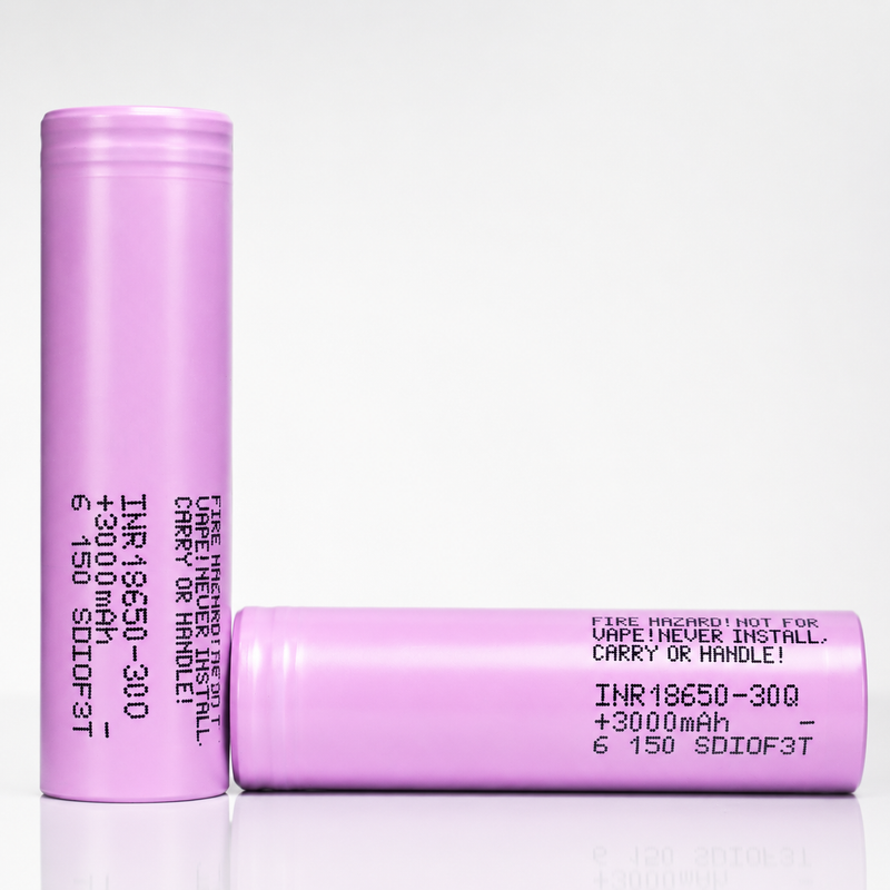 Samsung 30Q 18650 3000mAh 15A battery