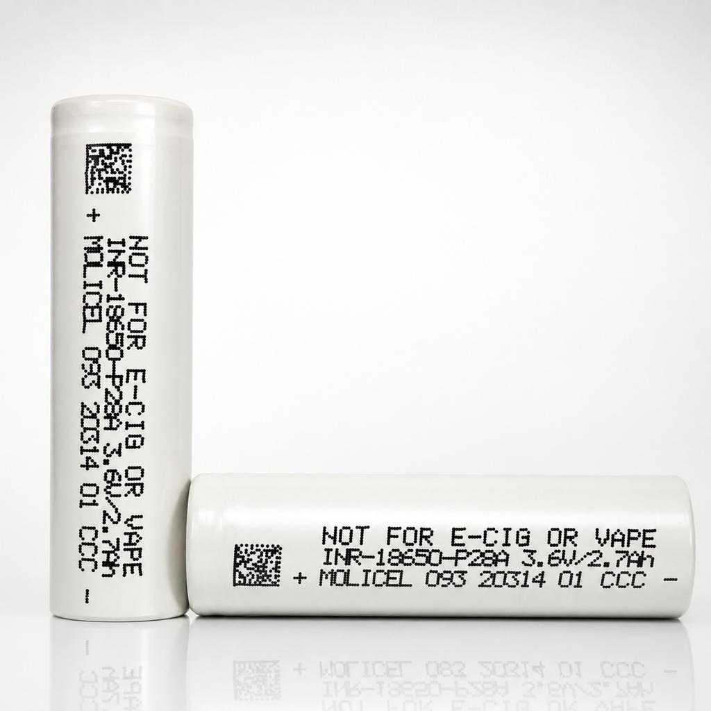 Molicel P28A 18650 Battery - 2800mAh 35A | 18650BatteryStore