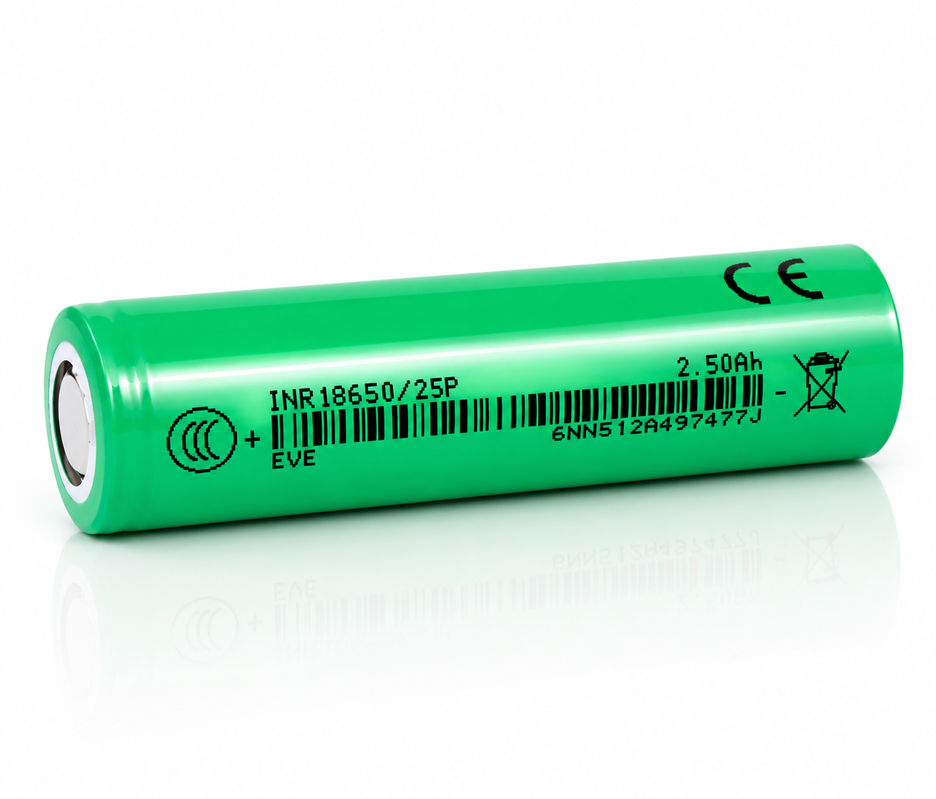 EVE 25P 18650 2500mAh 20A Battery