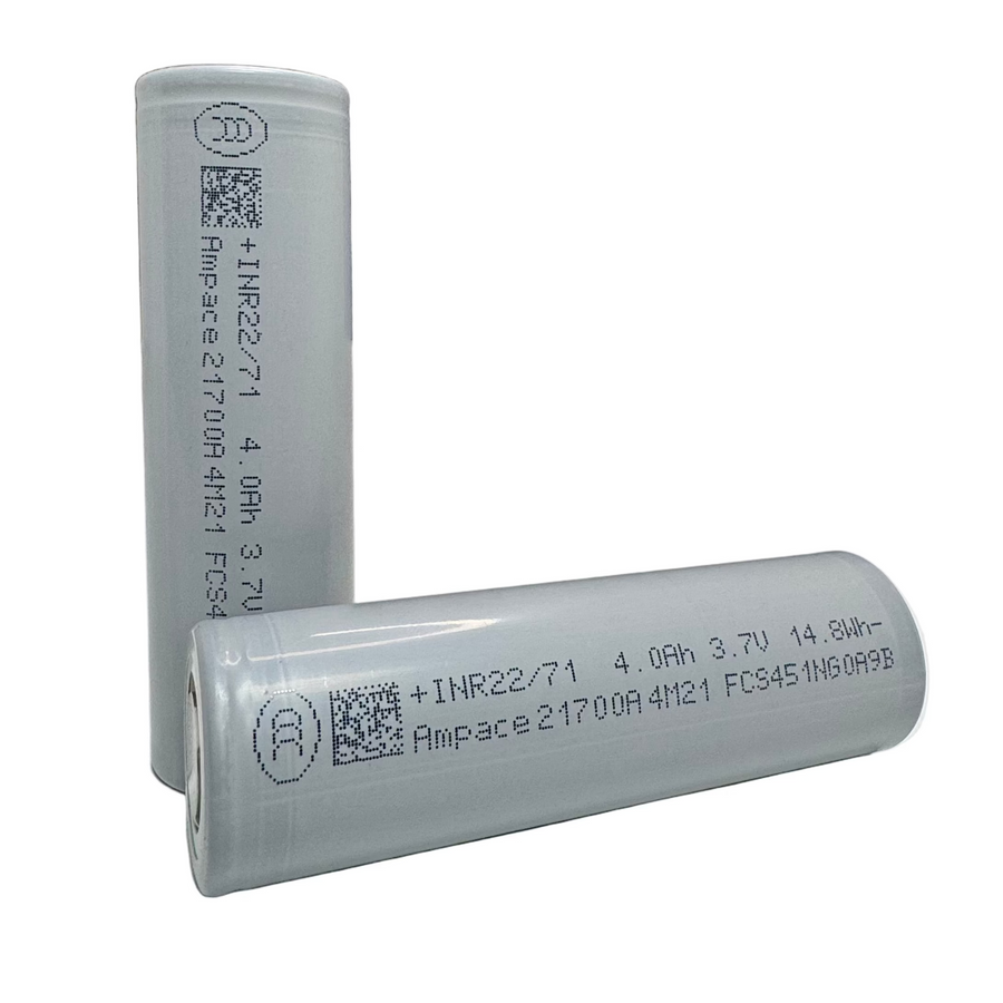 Ampace JP40 21700 4000mAh 70A tabless lithium-ion battery