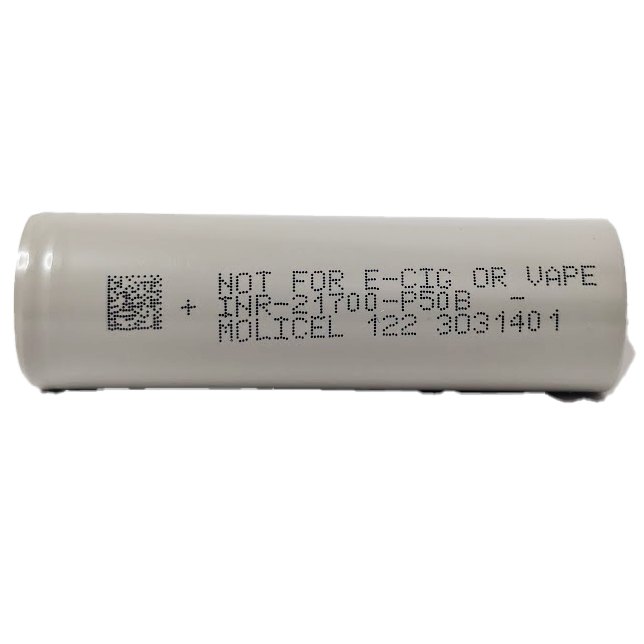 Molicel 21700 P50B 5000mAh 60A Battery Molicel 21700 P50B 5000mAh 60A Battery