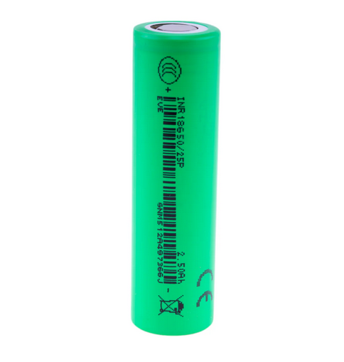 EVE INR18650-25P 2500mAh - 20A (mixed batch) EVE INR18650-25P 2500mAh - 20A (mixed batch)