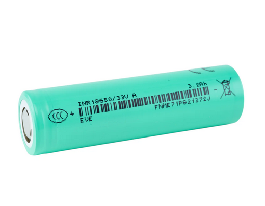 EVE 33V 18650 3200mAh 10A Battery