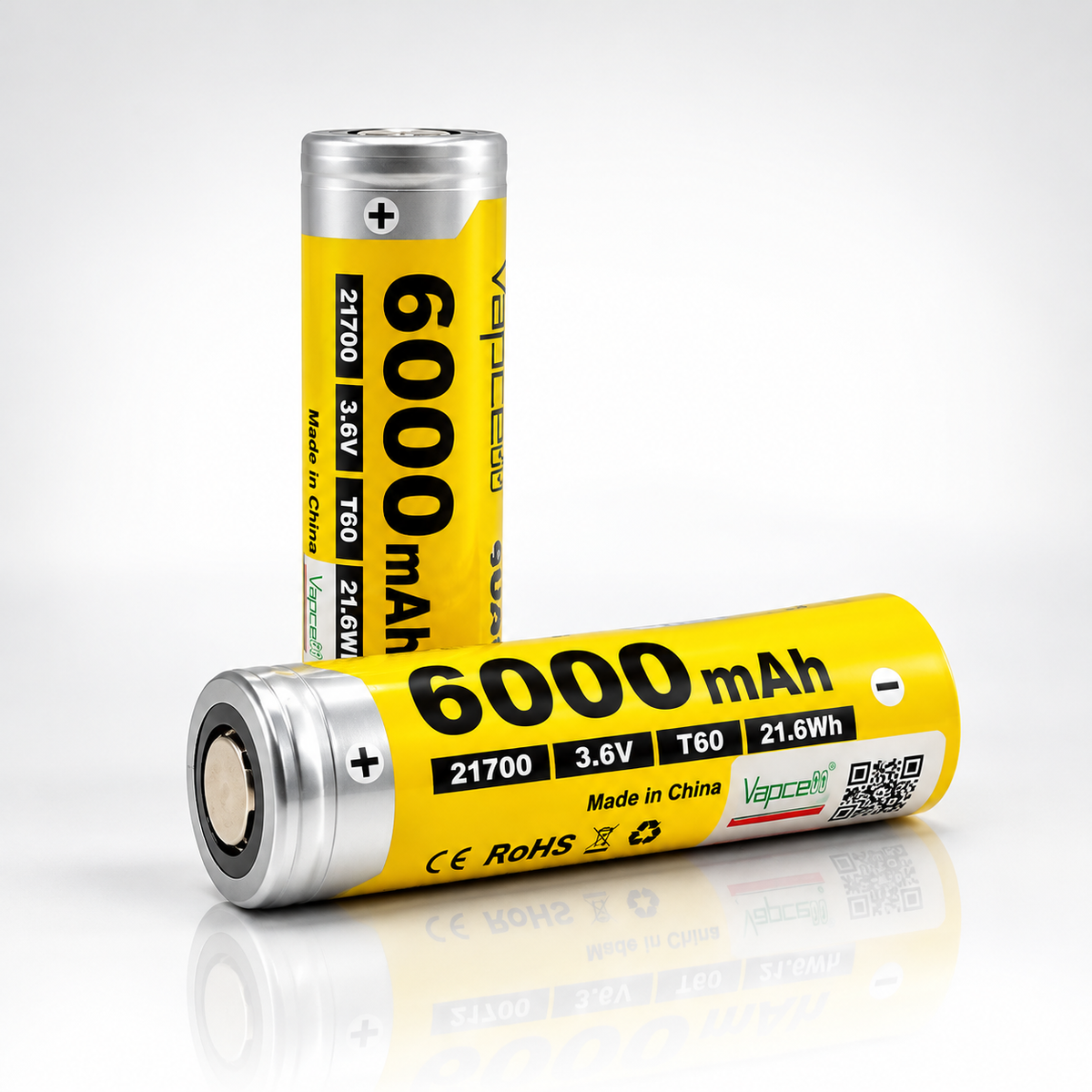 Vapcell T60 21700 6000mAh 40A Battery