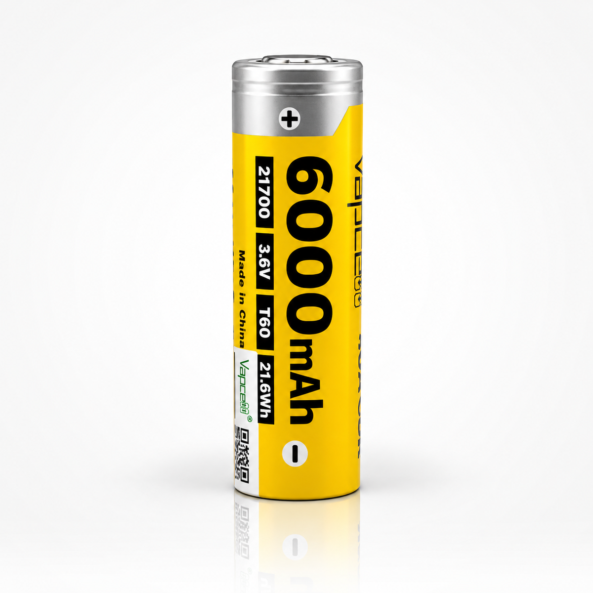 Vapcell T60 21700 6000mAh 40A Battery