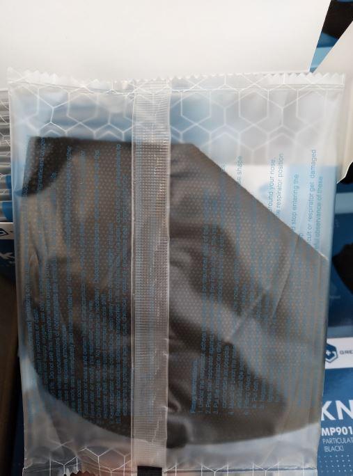 KN95 Black Face Mask (10 Pack)